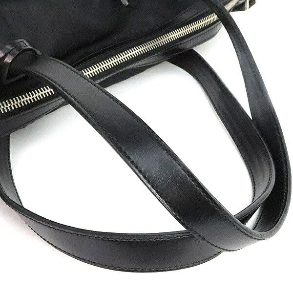 Prada PRADA Triangle Logo Nylon Leather Bag BR3249 Size ONE SIZE - 5 Thumbnail