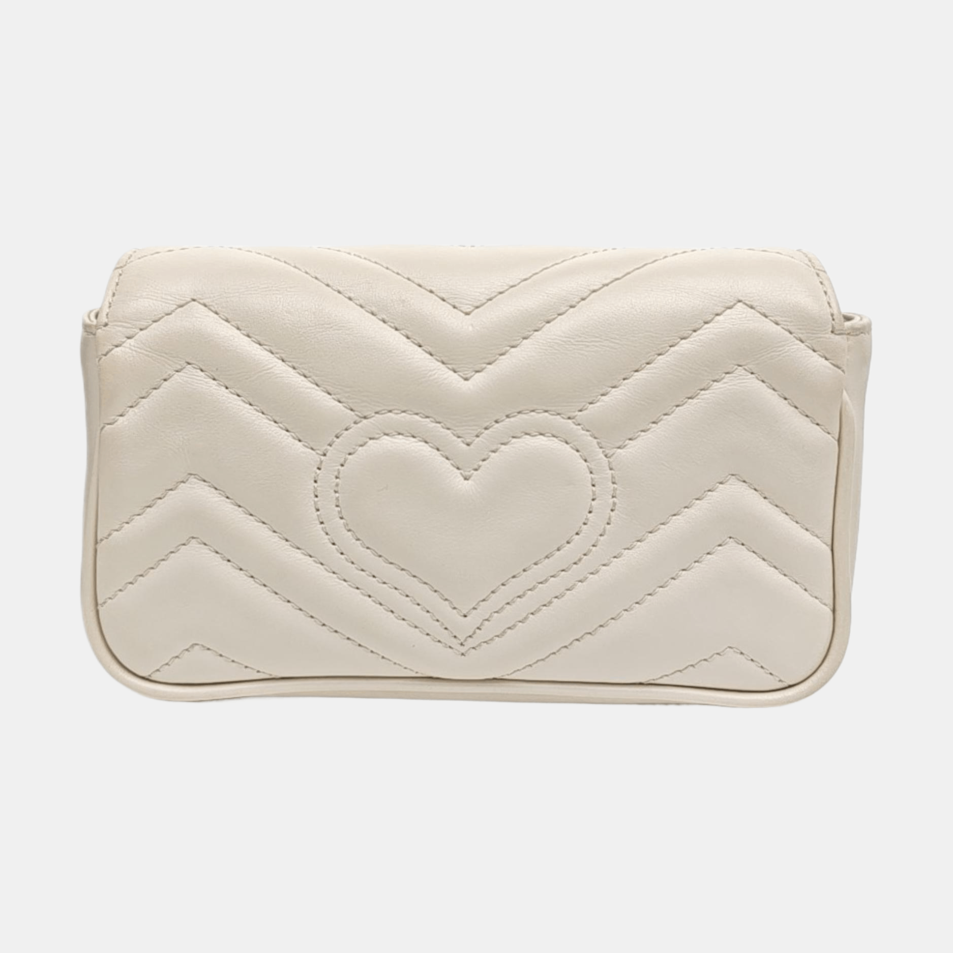 Gucci Gucci GG Marmont Mini Quilted Leather Chain Bag Size ONE SIZE - 5 Thumbnail