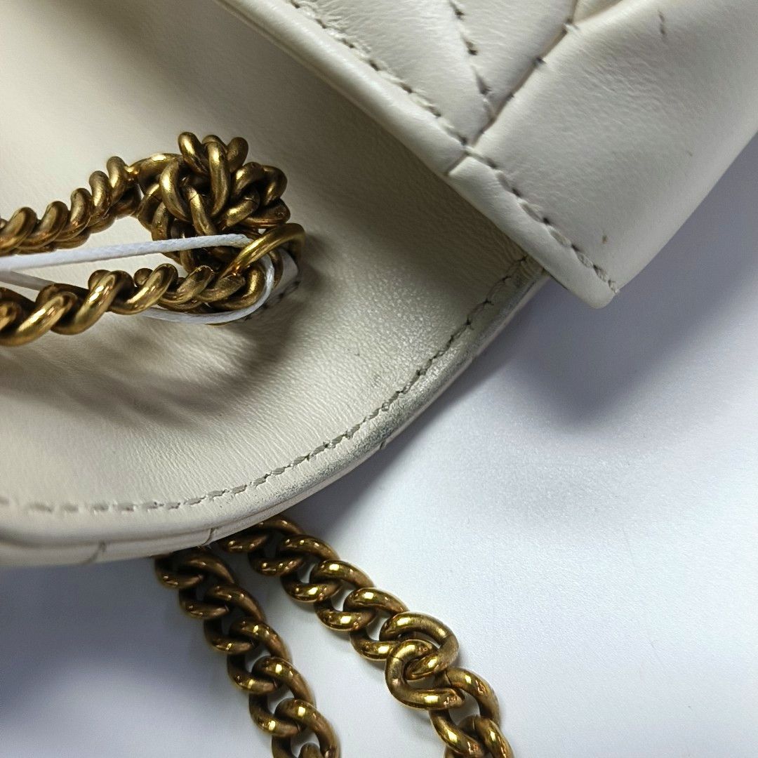 Gucci Gucci GG Marmont Mini Quilted Leather Chain Bag Size ONE SIZE - 15 Thumbnail
