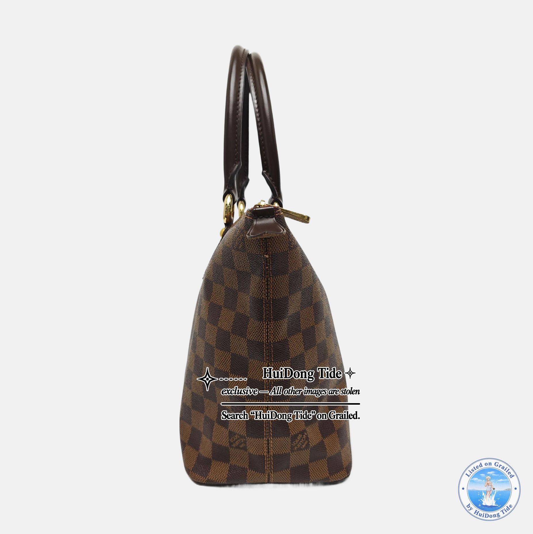Louis Vuitton Louis Vuitton Damier Ebene Saleya PM Tote Size ONE SIZE - 4 Thumbnail