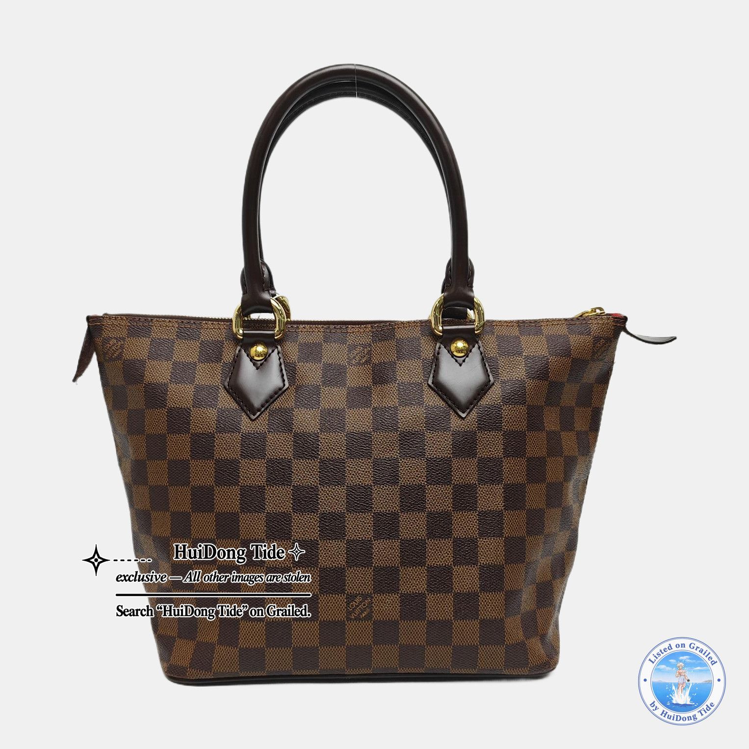 Louis Vuitton Louis Vuitton Damier Ebene Saleya PM Tote Size ONE SIZE - 5 Thumbnail