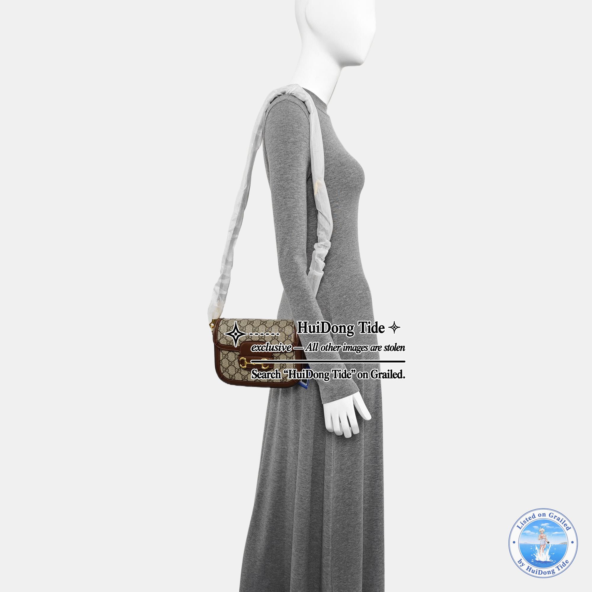 Gucci Gucci Horsebit 1955 Mini GG Canvas Bag Size ONE SIZE - 2 Thumbnail