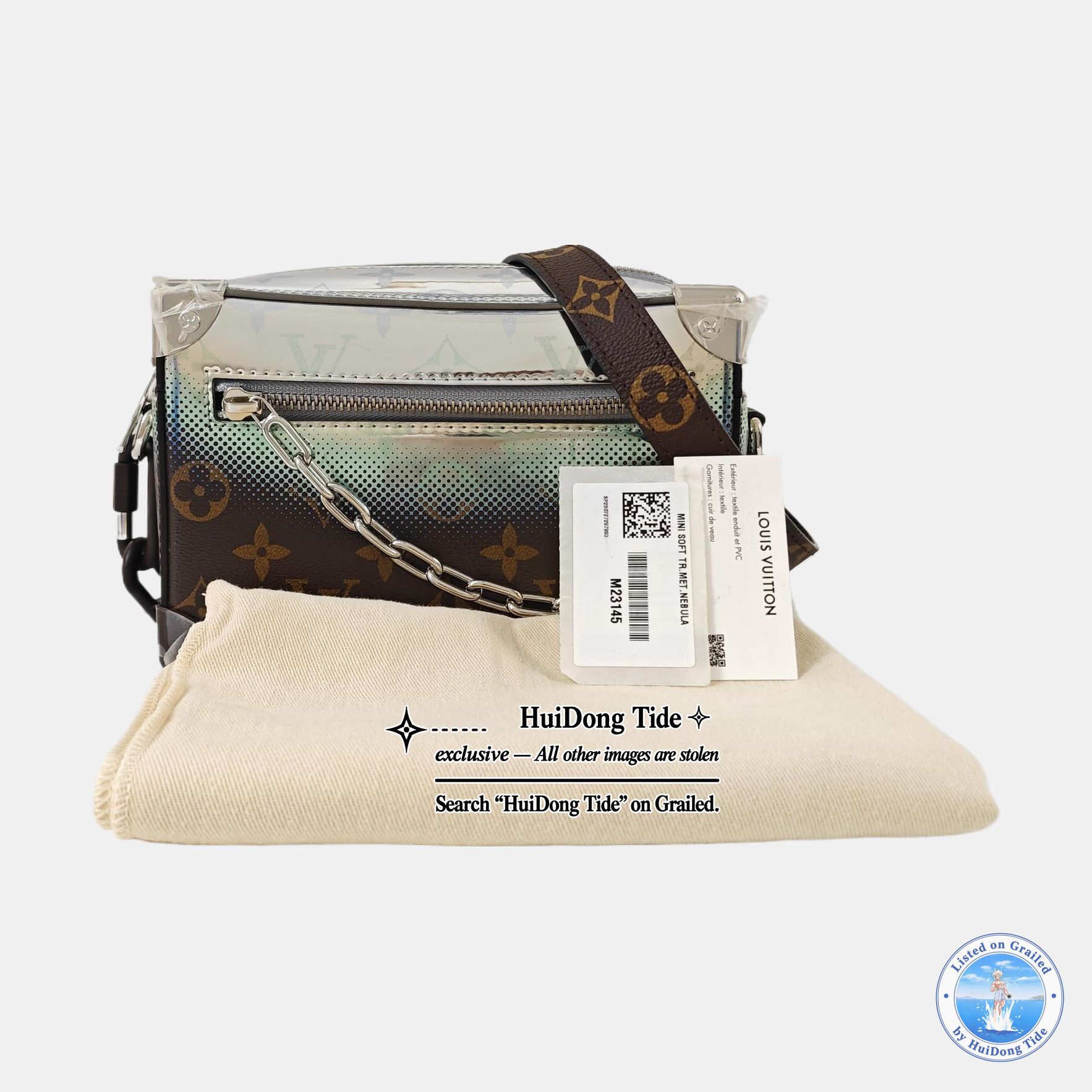 Louis Vuitton Louis Vuitton Mini Soft Trunk Nebula Monogram Bag Size ONE SIZE - 8 Thumbnail
