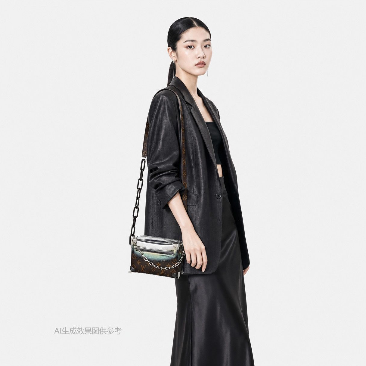 Louis Vuitton Louis Vuitton Mini Soft Trunk Nebula Monogram Bag Size ONE SIZE - 2 Thumbnail