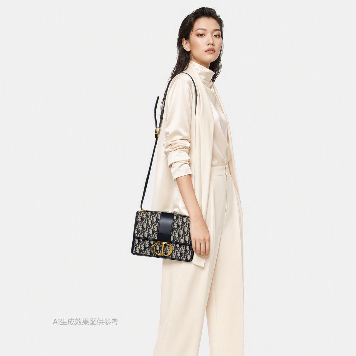 Dior Dior 30 Montaigne Oblique Jacquard Shoulder Bag Size ONE SIZE - 2 Thumbnail