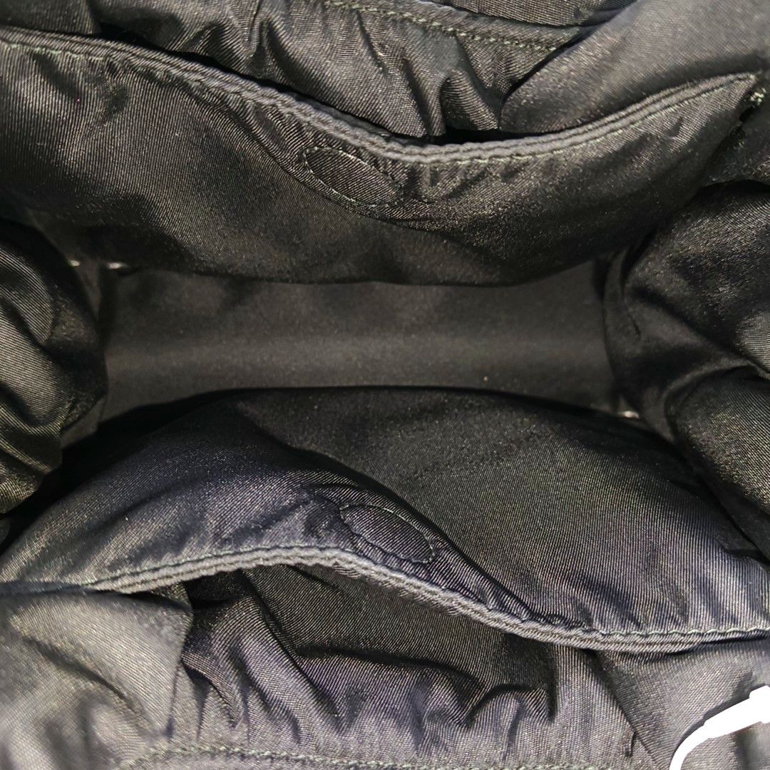 Prada Prada Nylon Logo Handle Bag Black Size ONE SIZE - 7 Thumbnail