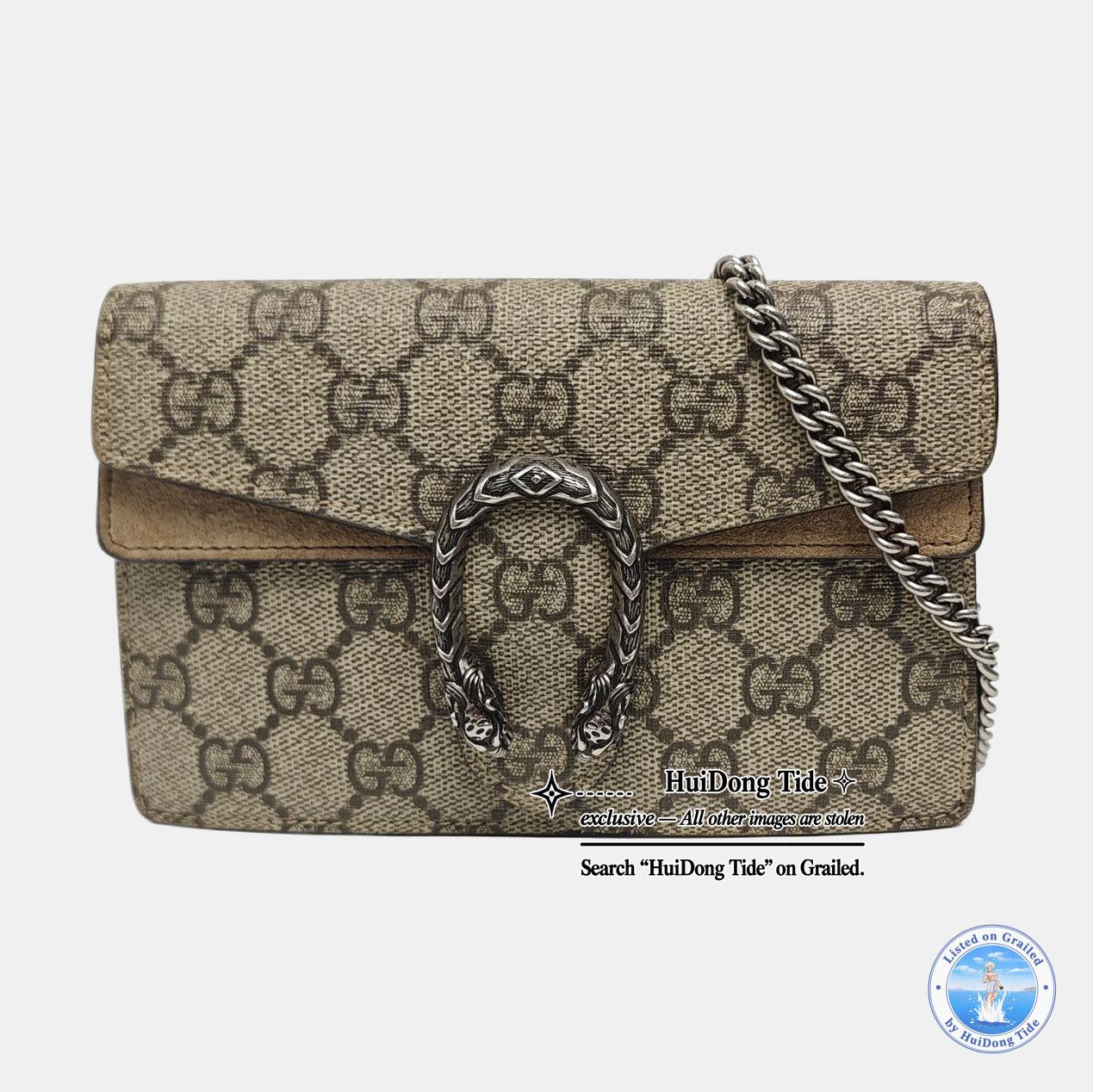 Gucci Gucci Dionysus Super Mini GG Supreme Canvas Bag Size ONE SIZE - 8 Thumbnail