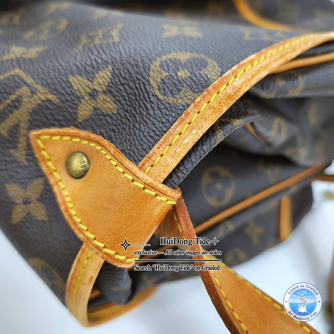 Louis Vuitton Louis Vuitton Monogram Saumur 35 Shoulder Bag Size ONE SIZE - 9 Thumbnail