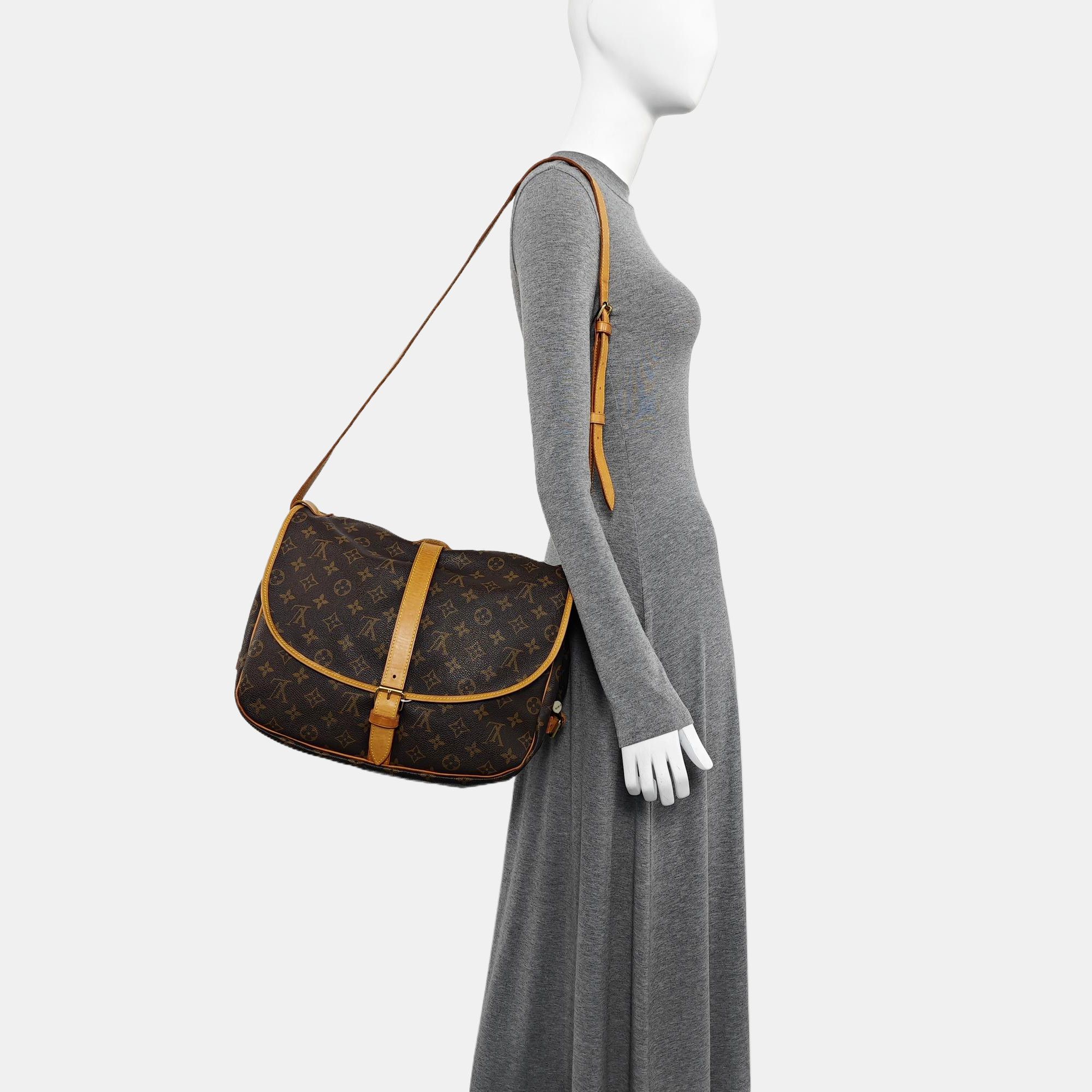 Louis Vuitton Louis Vuitton Monogram Saumur 35 Shoulder Bag Size ONE SIZE - 2 Thumbnail