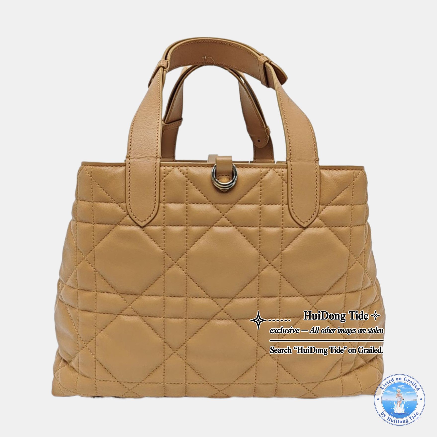 Dior Dior Toujours Quilted Leather Handle Bag Size ONE SIZE - 4 Thumbnail