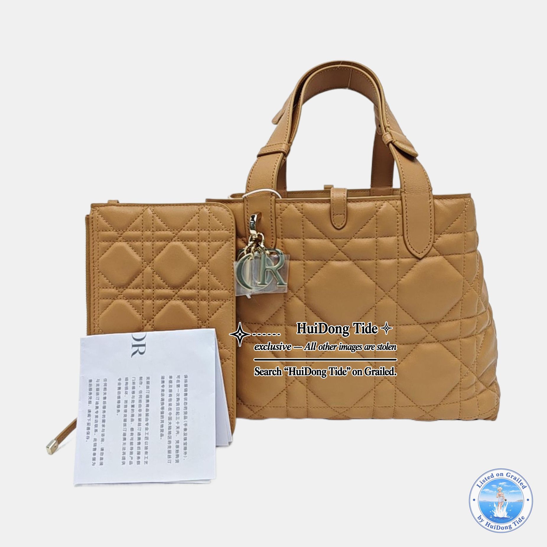 Dior Dior Toujours Quilted Leather Handle Bag Size ONE SIZE - 7 Thumbnail