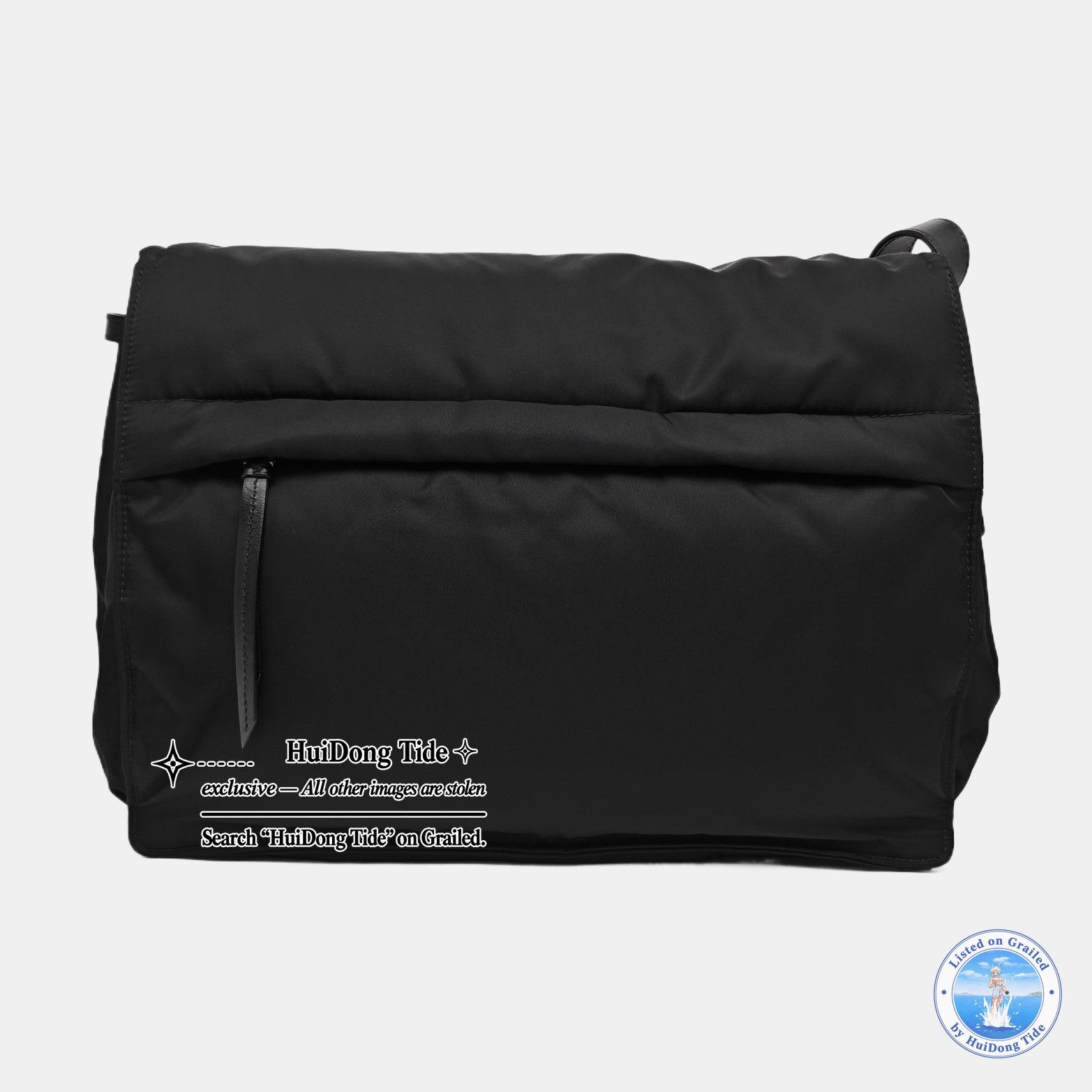 Prada Prada Tessuto Nylon Shoulder Bag Black Size ONE SIZE - 5 Thumbnail