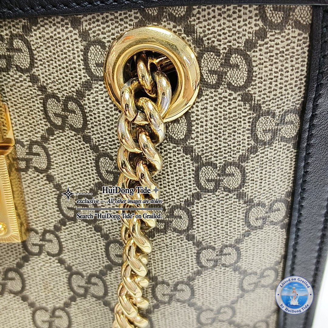 Gucci Gucci Padlock Monogram Shoulder Bag Size ONE SIZE - 10 Thumbnail