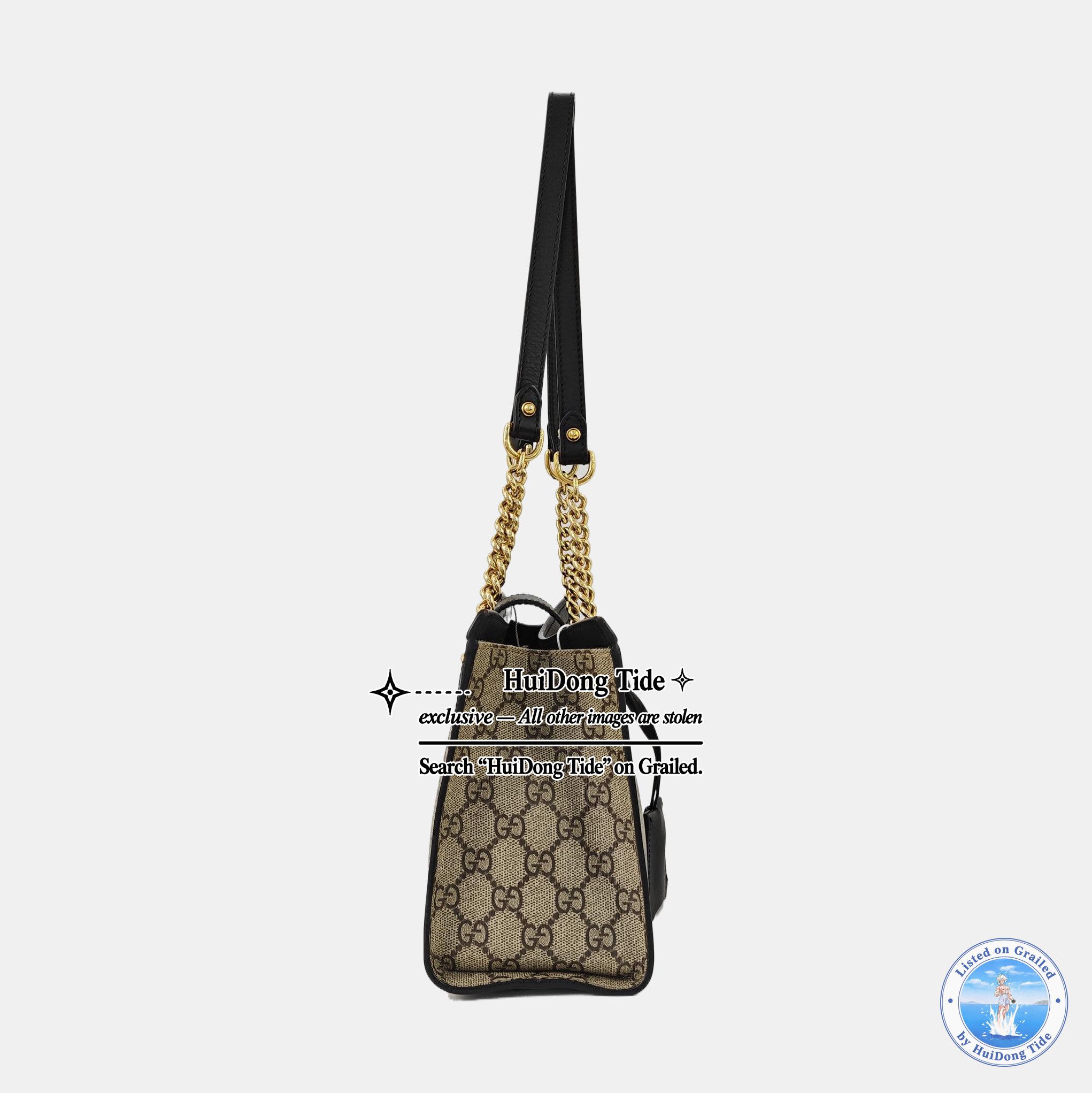 Gucci Gucci Padlock Monogram Shoulder Bag Size ONE SIZE - 3 Thumbnail