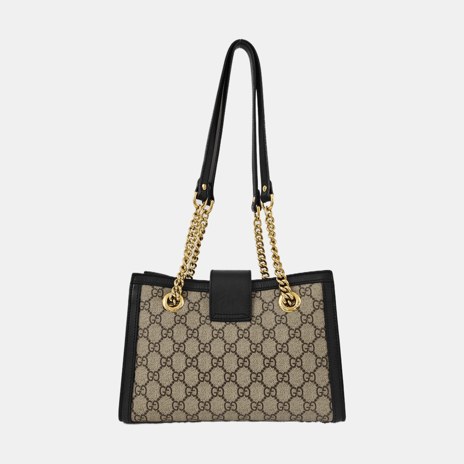 Gucci Gucci Padlock Monogram Shoulder Bag Size ONE SIZE - 4 Thumbnail
