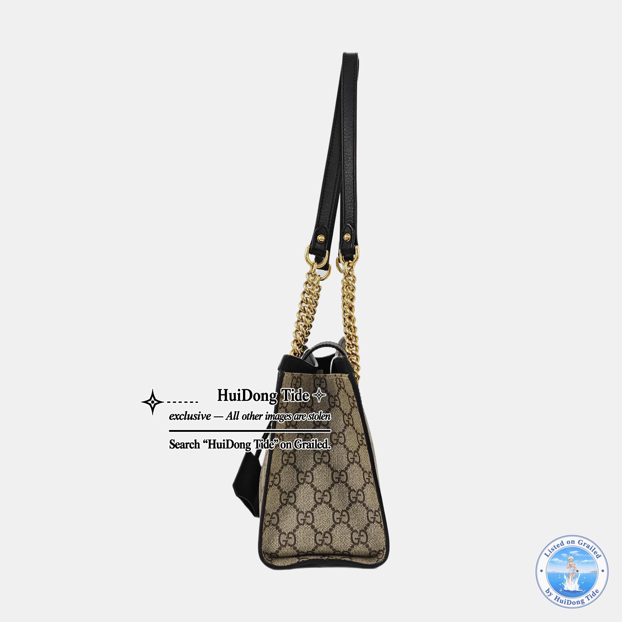 Gucci Gucci Padlock Monogram Shoulder Bag Size ONE SIZE - 2 Thumbnail