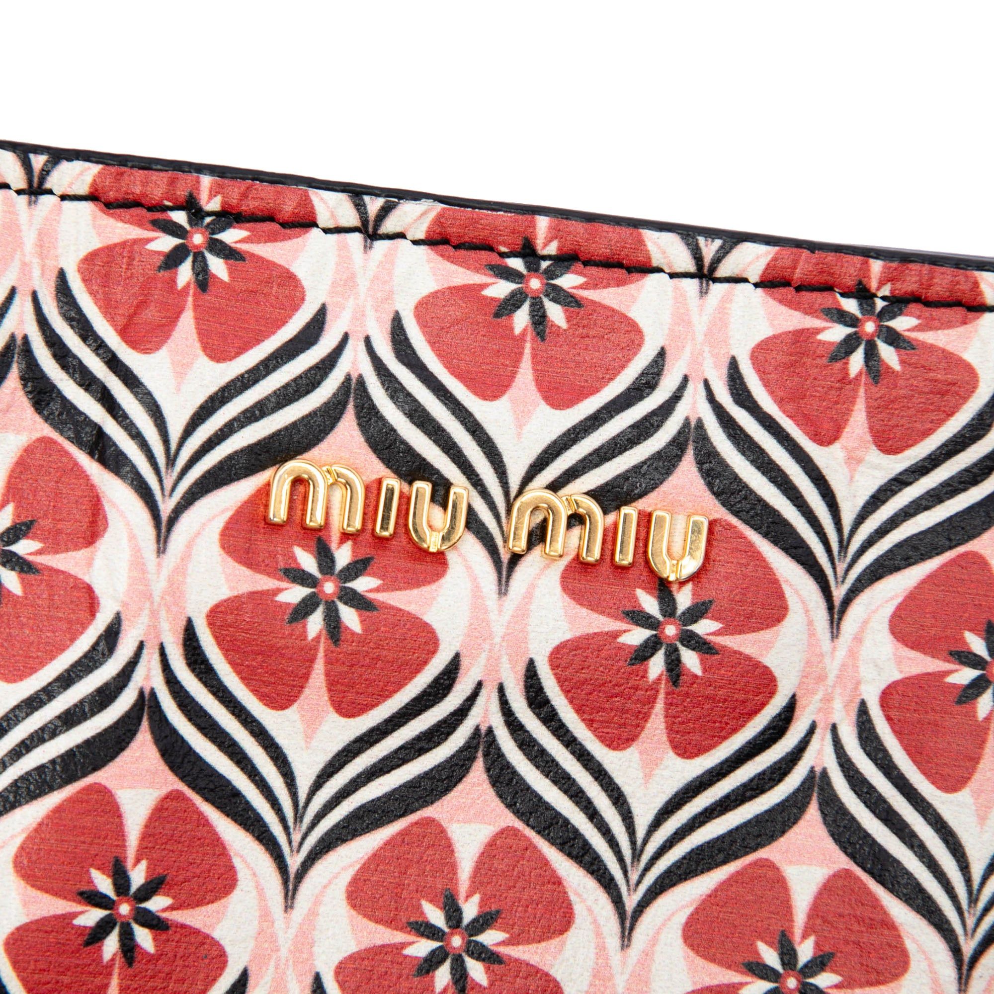 Miu Miu Madras Floral Tote Size ONE SIZE - 5 Thumbnail
