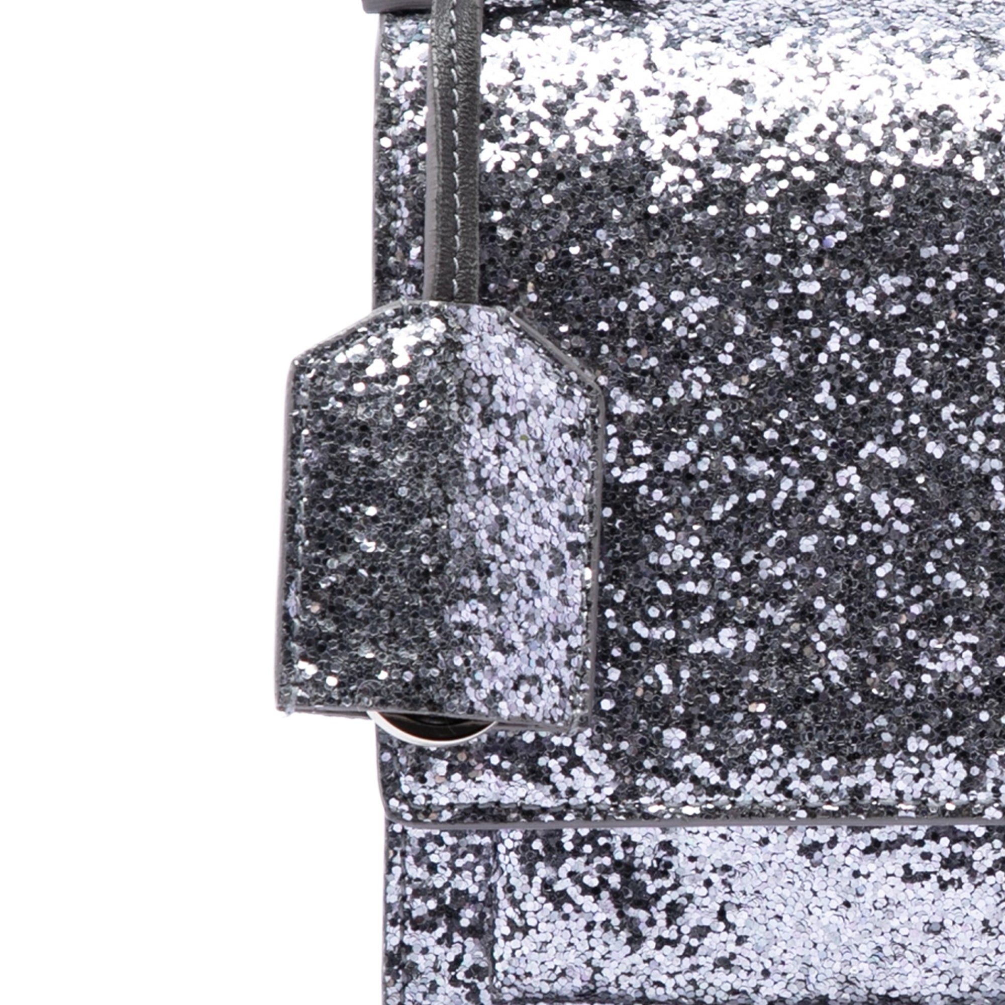 Saint Laurent Paris Glitter Leather Monogram Sunset Crossbody Size ONE SIZE - 6 Thumbnail