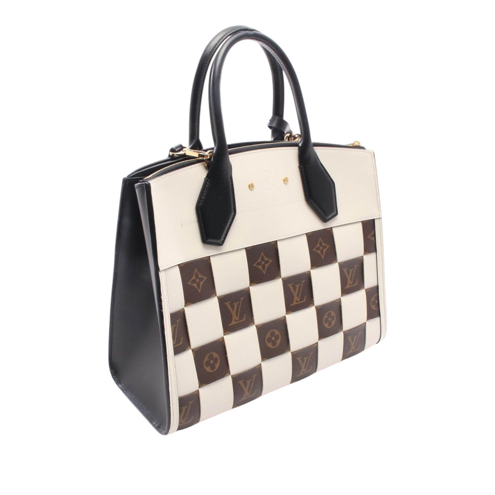 Louis Vuitton Damier Tressage City Steamer MM Size ONE SIZE - 2 Thumbnail