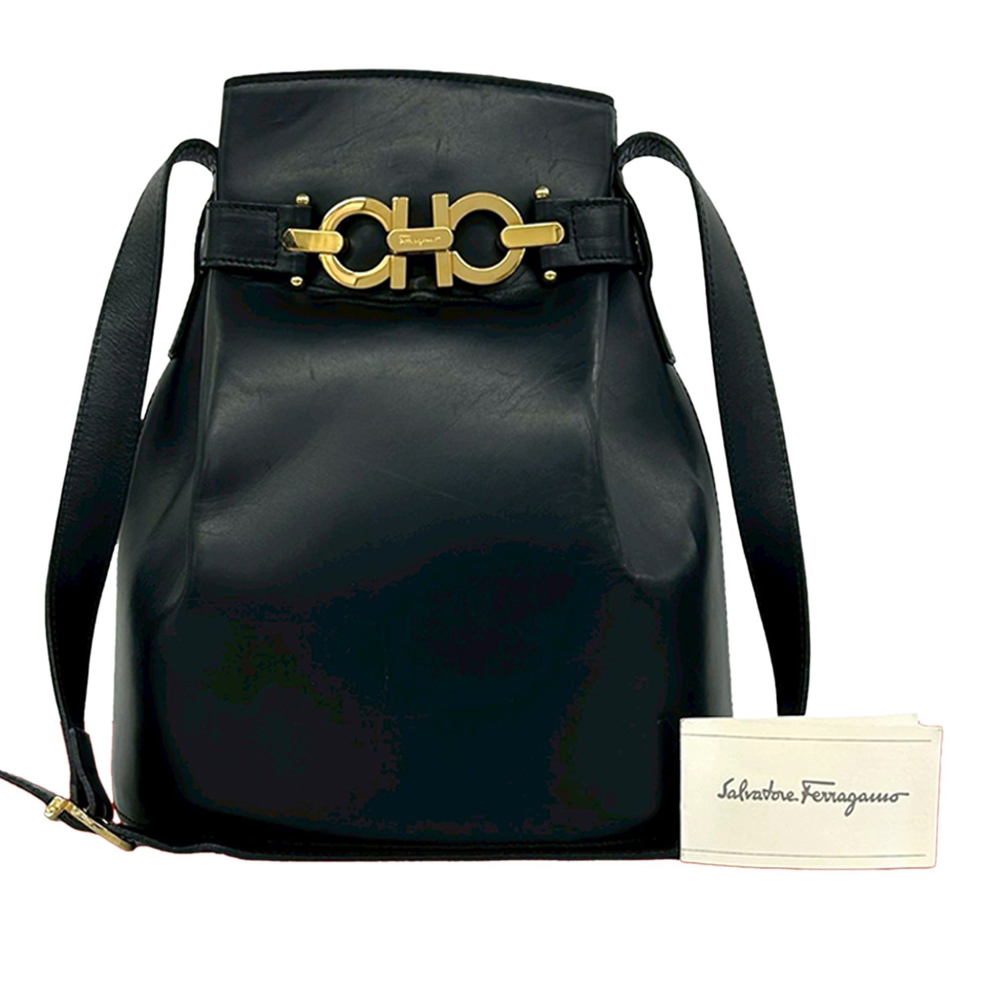 Salvatore Ferragamo Gancini Bucket Bag Size ONE SIZE - 10 Thumbnail