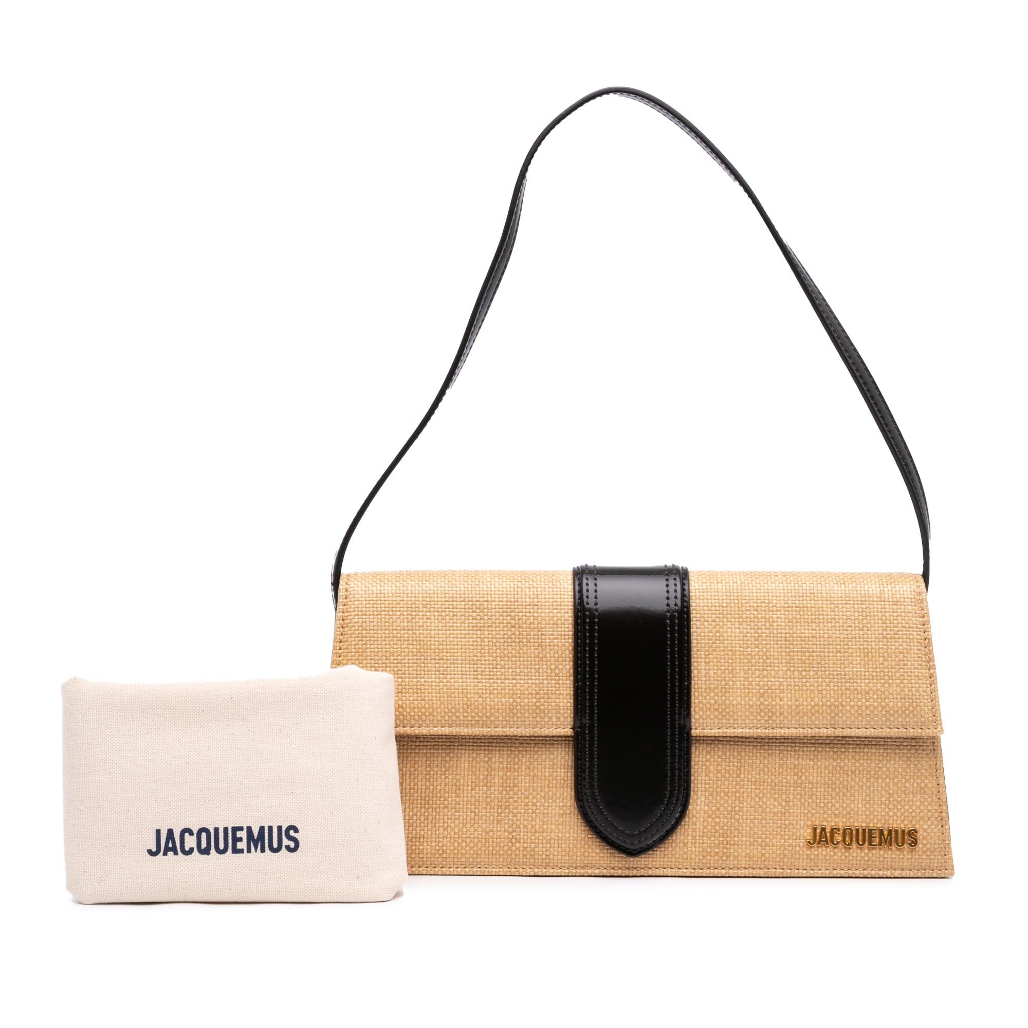 Jacquemus Raffia Le Bambino Long Shoulder Bag Size ONE SIZE - 7 Thumbnail