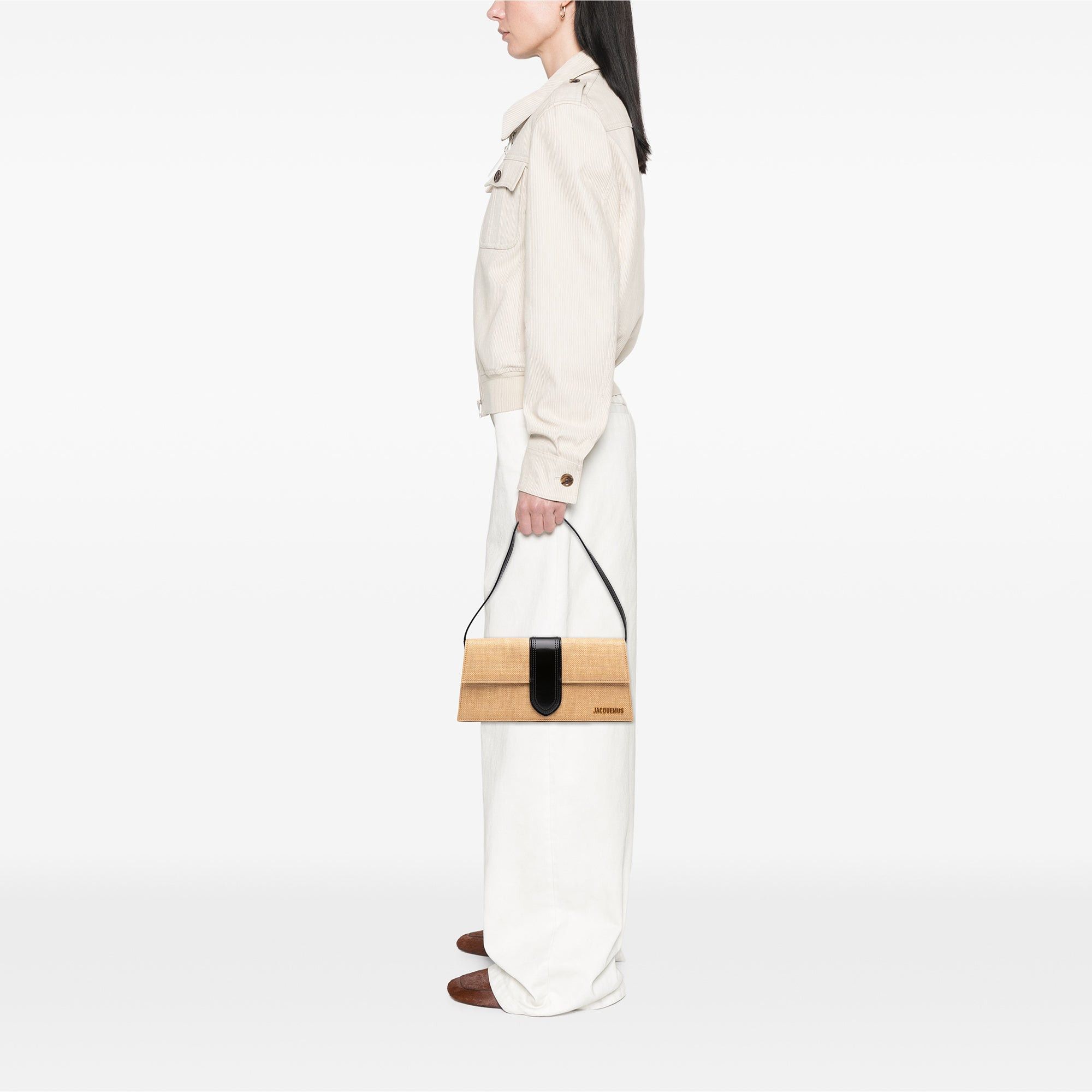 Jacquemus Raffia Le Bambino Long Shoulder Bag Size ONE SIZE - 6 Thumbnail