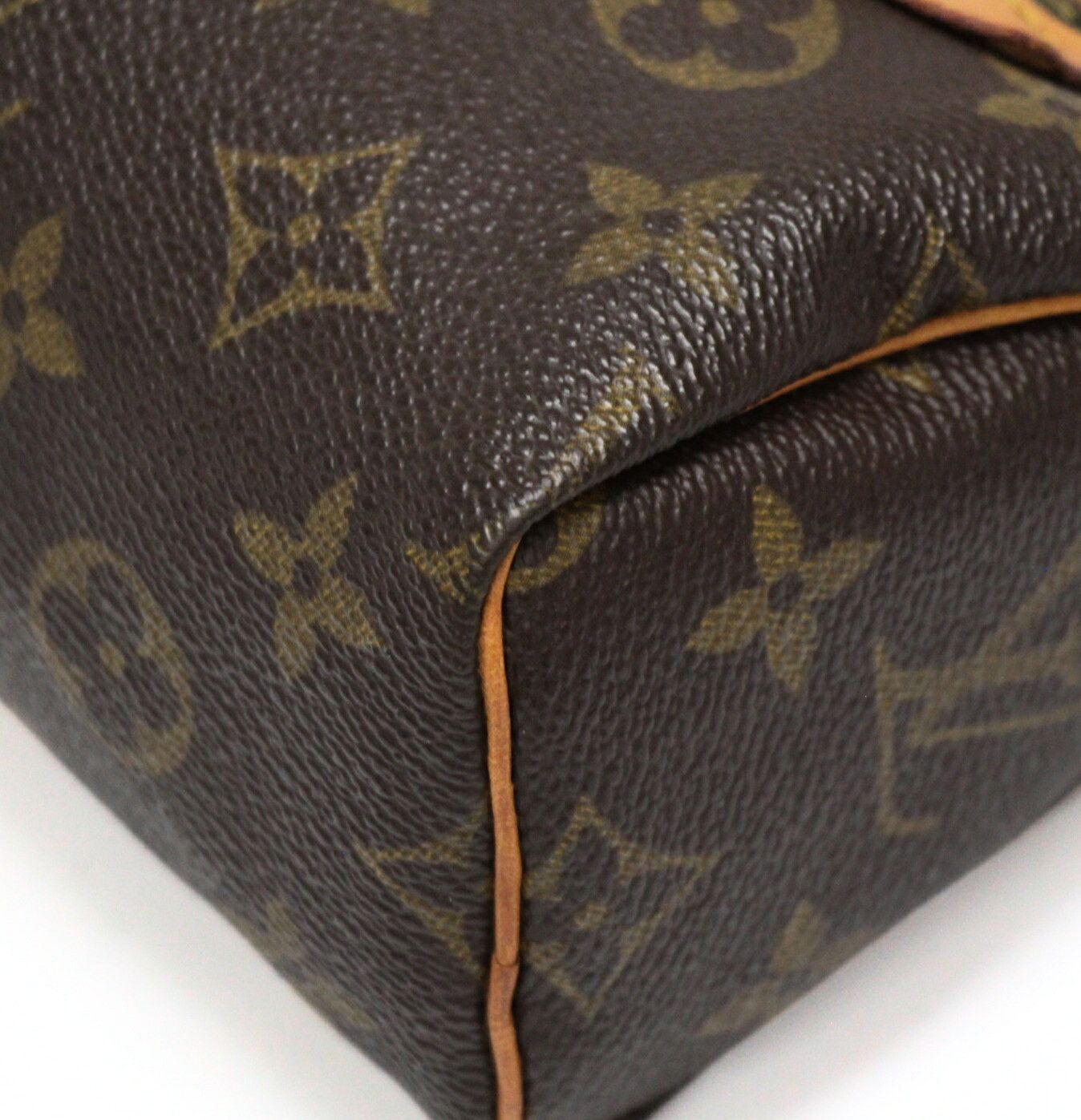 Louis Vuitton LOUIS VUITTON Mini Speedy Monogram Bag Brown Size ONE SIZE - 5 Thumbnail