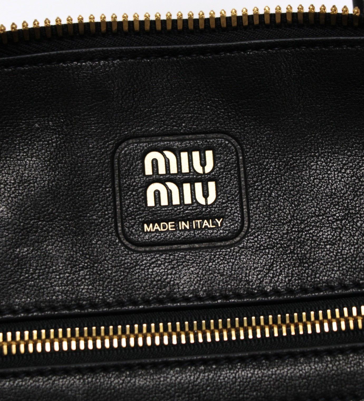 Miu Miu miu miu Aventure Leather 2-Way Bag Black Size ONE SIZE - 6 Thumbnail