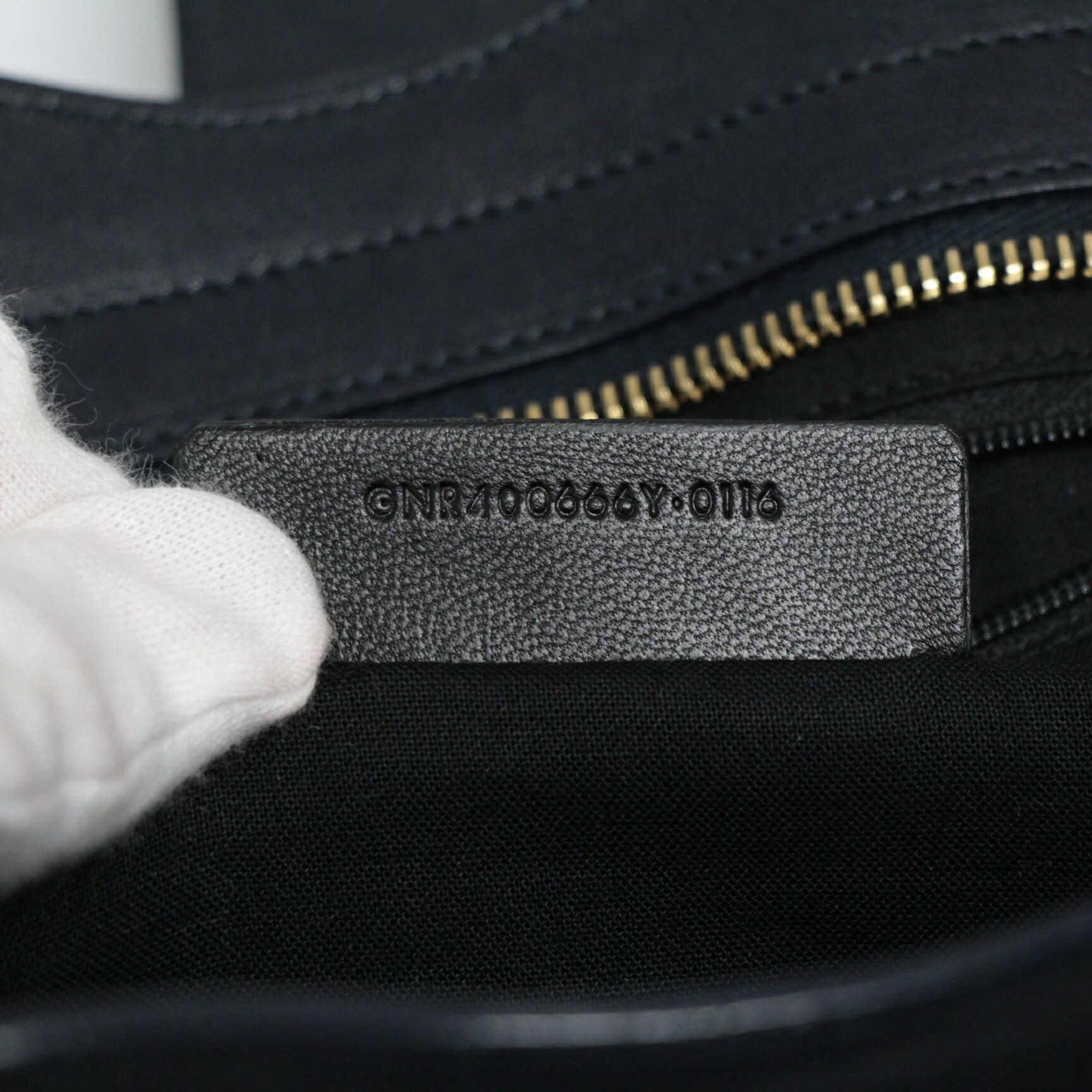 Saint Laurent Paris SAINT LAURENT PARIS Cabas Mick Mini Bag Navy Size ONE SIZE - 7 Thumbnail