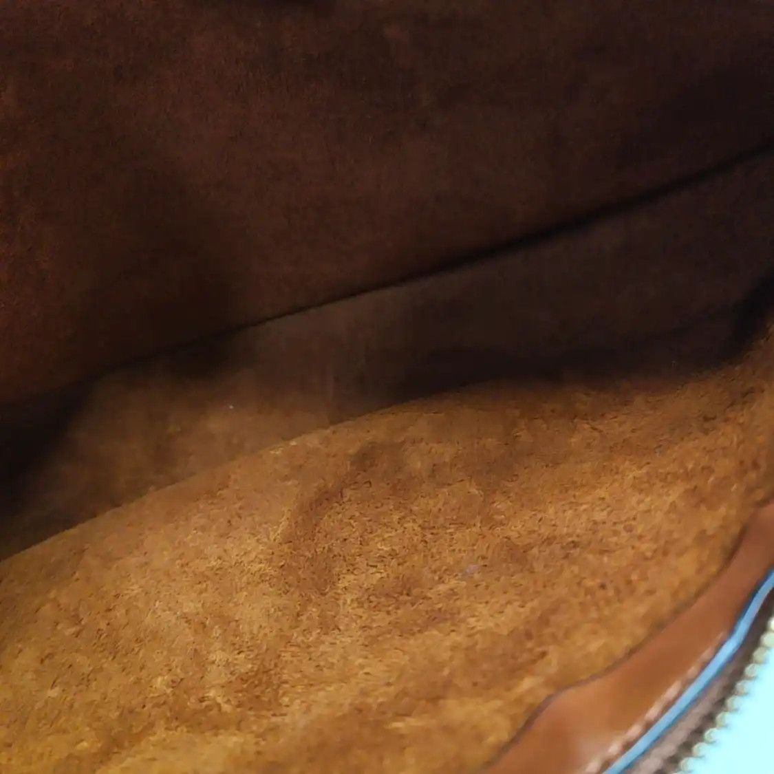 Burberry BURBERRY Shield Small brown suede shoulder bag handbag gold hardware Size ONE SIZE - 7 Thumbnail