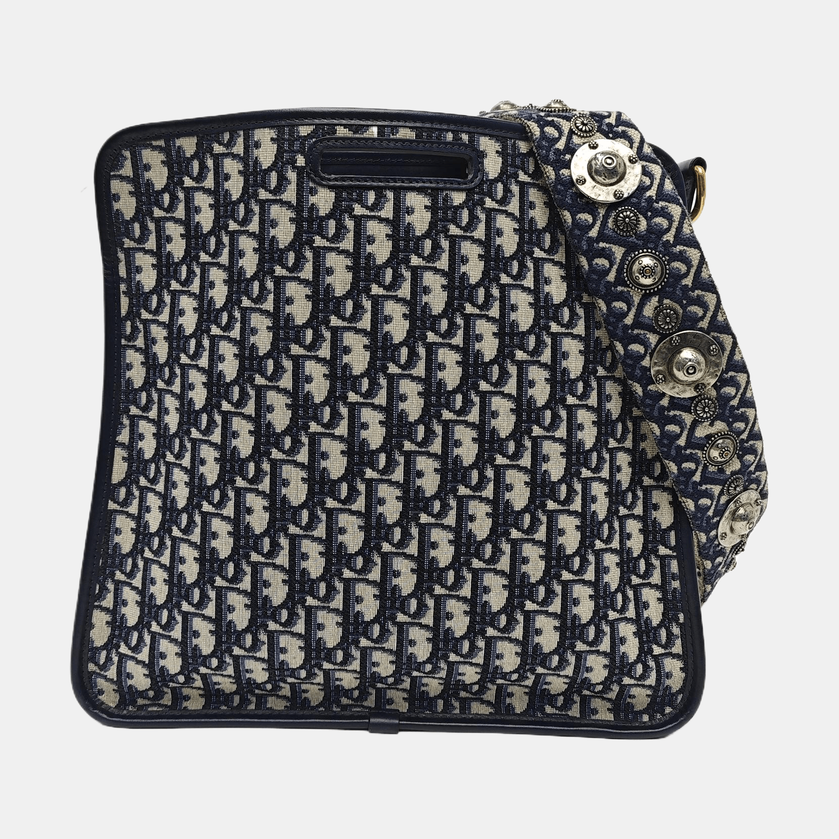 Dior Dior Oblique Canvas Shoulder Bag ONE SIZE Size ONE SIZE - 7 Thumbnail