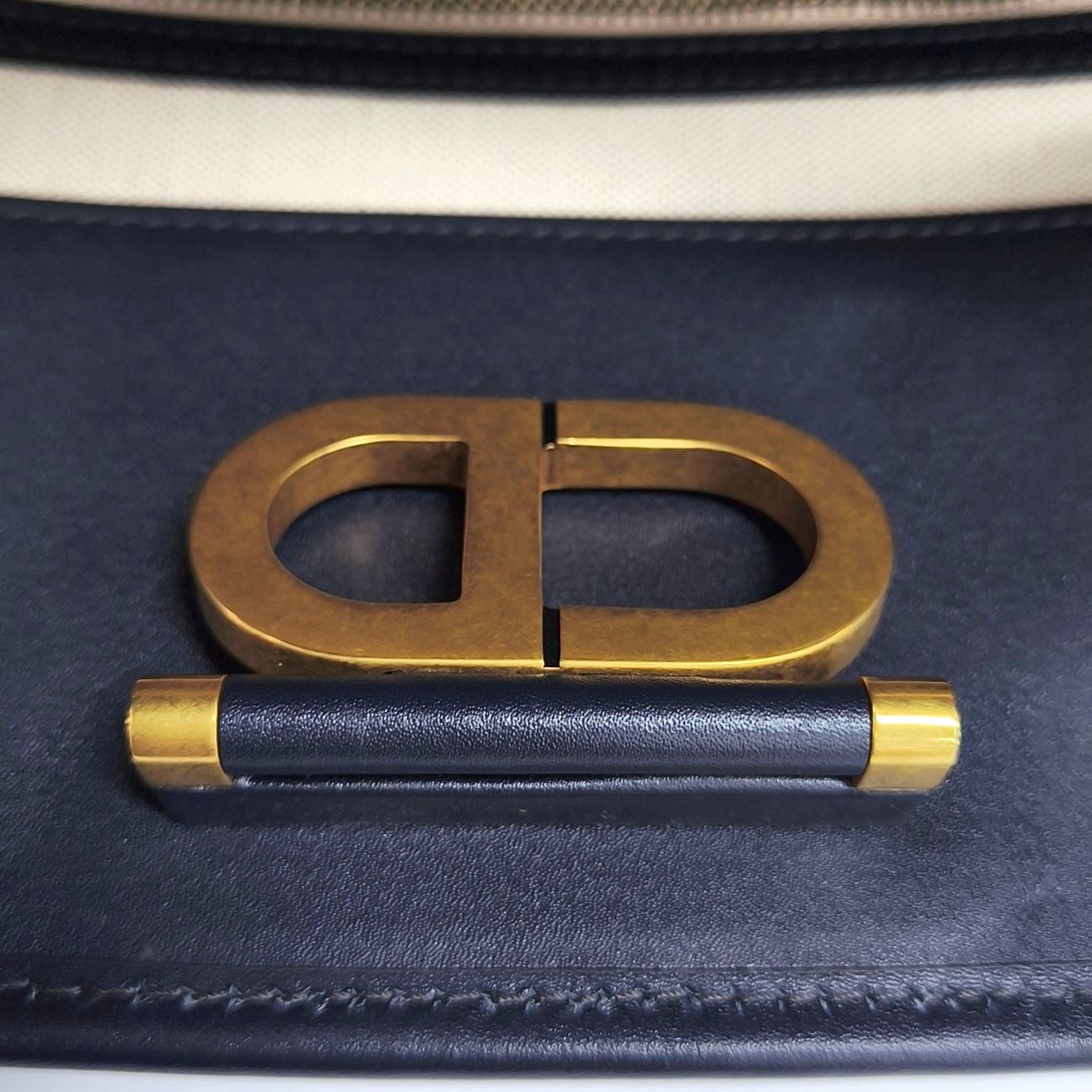 Dior Dior Oblique Canvas Shoulder Bag ONE SIZE Size ONE SIZE - 8 Thumbnail