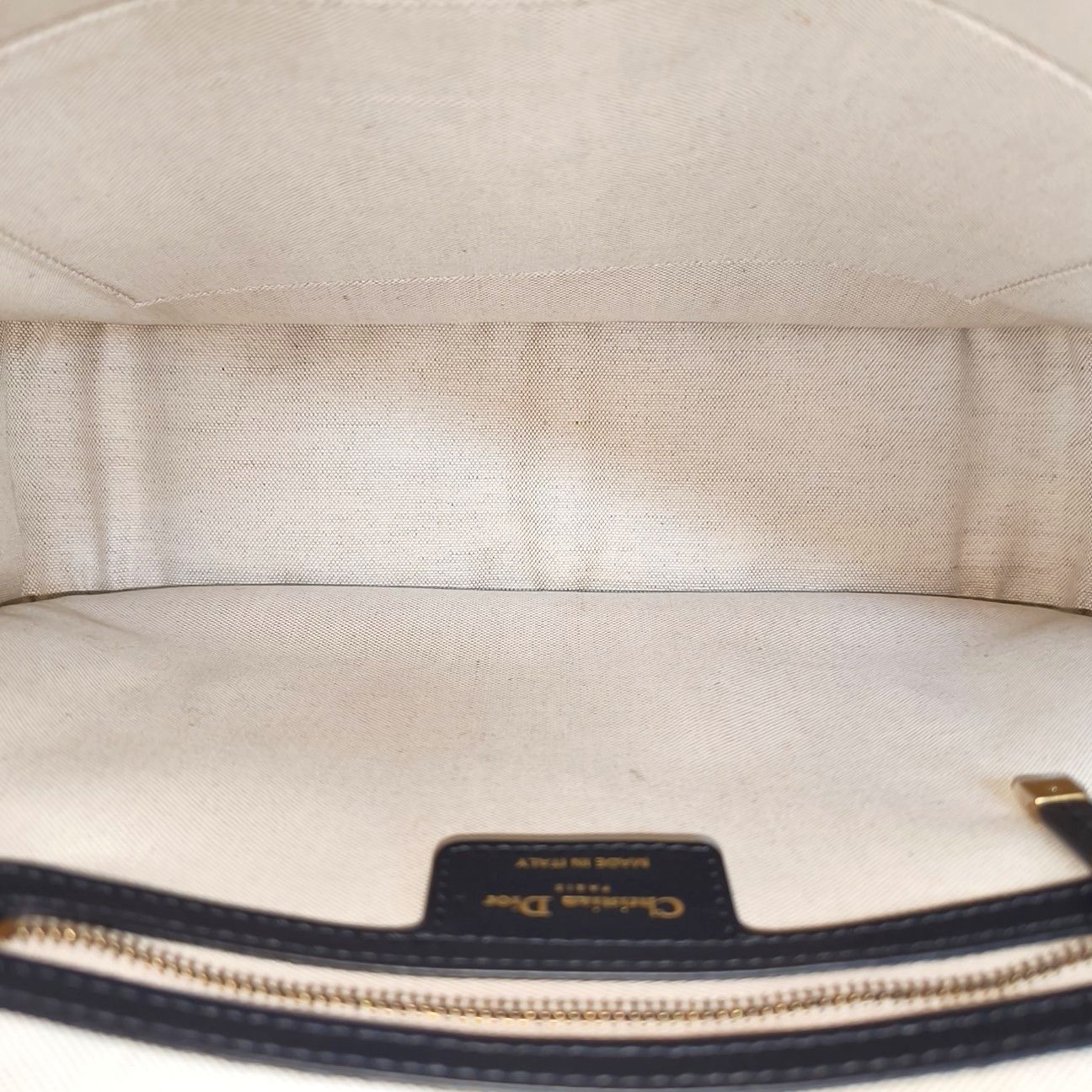 Dior Dior Oblique Canvas Shoulder Bag ONE SIZE Size ONE SIZE - 6 Thumbnail