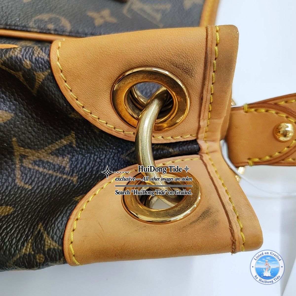 Louis Vuitton Louis Vuitton Galliera Monogram Coated Canvas Shoulder Bag Size ONE SIZE - 11 Thumbnail