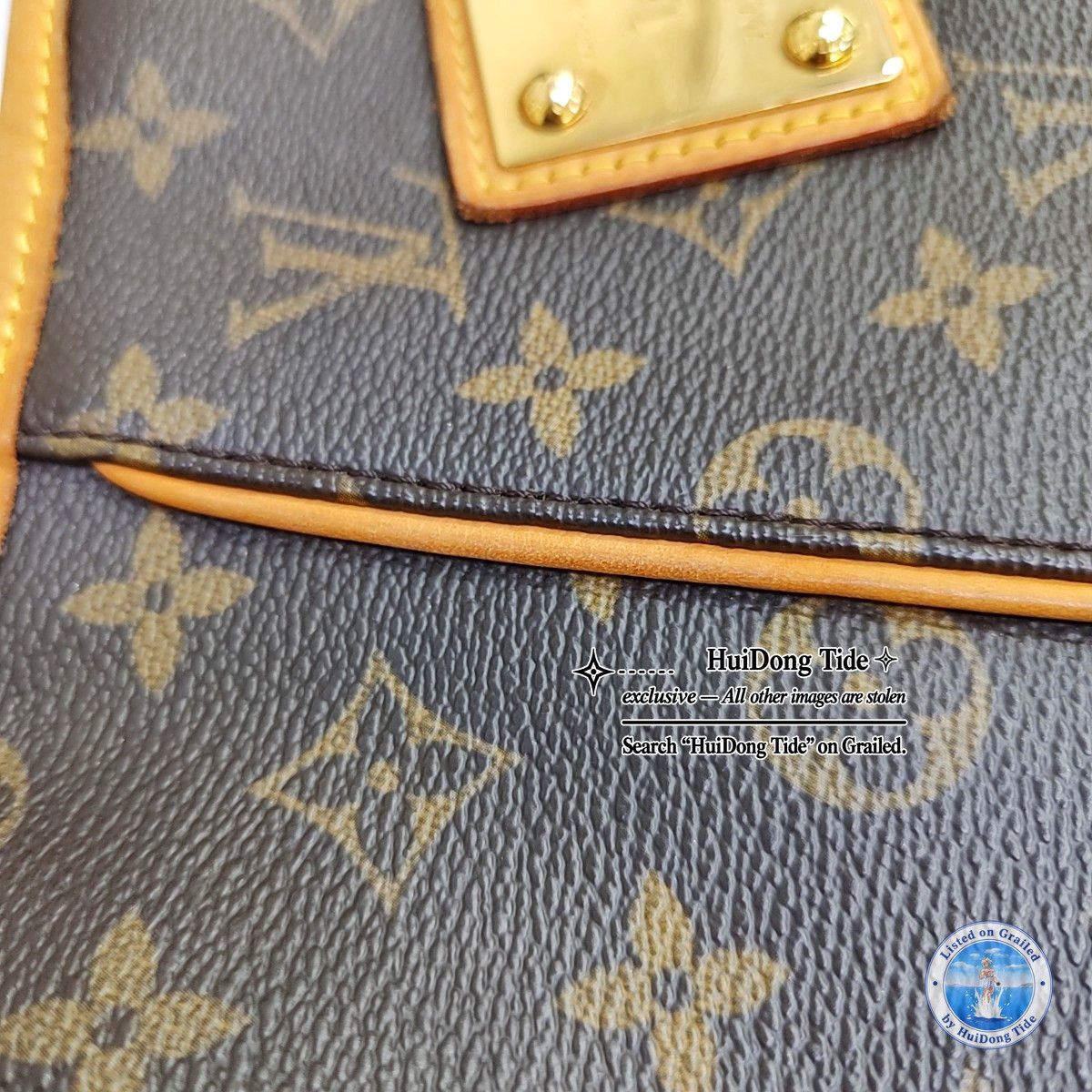 Louis Vuitton Louis Vuitton Galliera Monogram Coated Canvas Shoulder Bag Size ONE SIZE - 9 Thumbnail