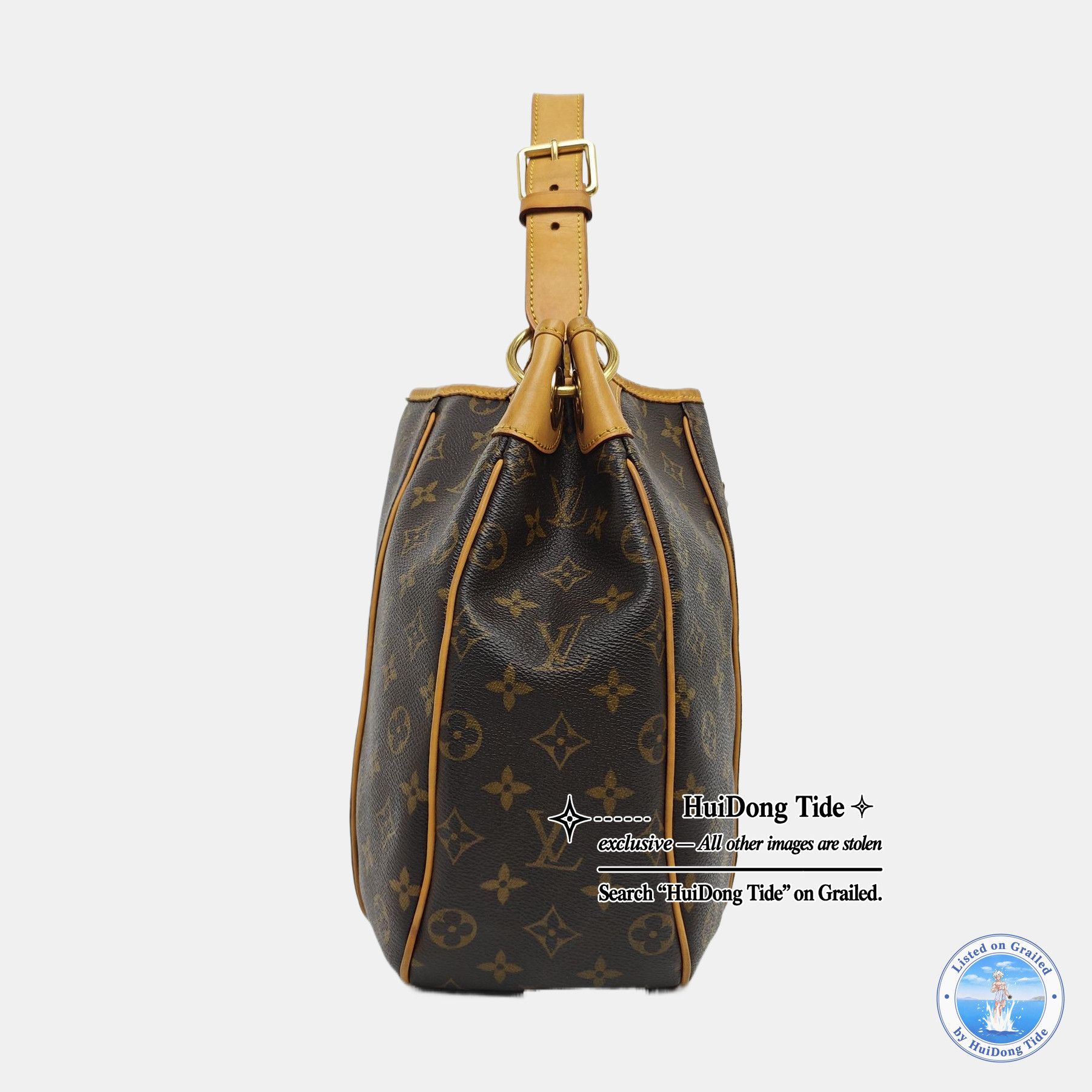 Louis Vuitton Louis Vuitton Galliera Monogram Coated Canvas Shoulder Bag Size ONE SIZE - 4 Thumbnail