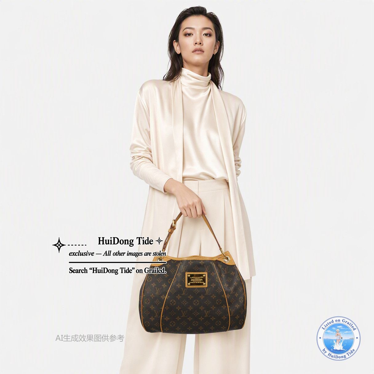 Louis Vuitton Louis Vuitton Galliera Monogram Coated Canvas Shoulder Bag Size ONE SIZE - 2 Thumbnail
