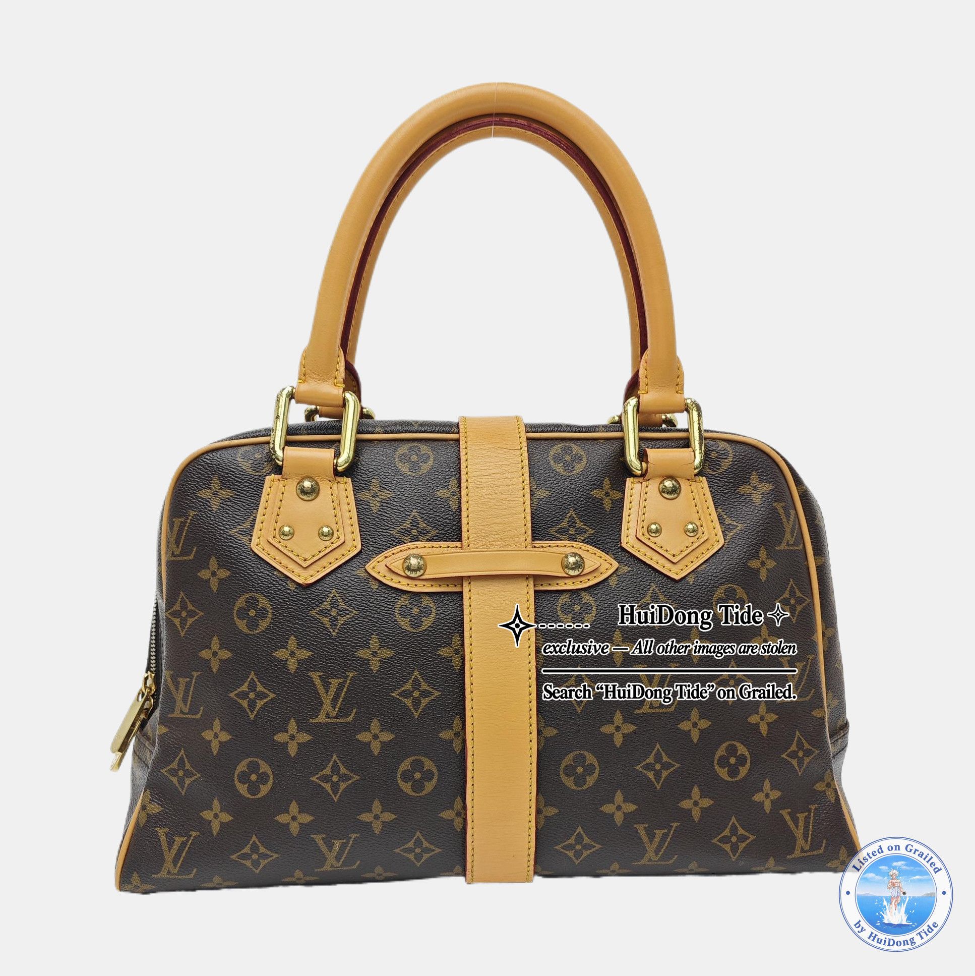 Louis Vuitton Louis Vuitton Manhattan Monogram Coated Canvas Bag Size ONE SIZE - 4 Thumbnail