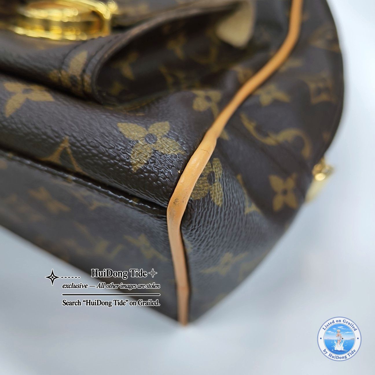 Louis Vuitton Louis Vuitton Manhattan Monogram Coated Canvas Bag Size ONE SIZE - 14 Thumbnail