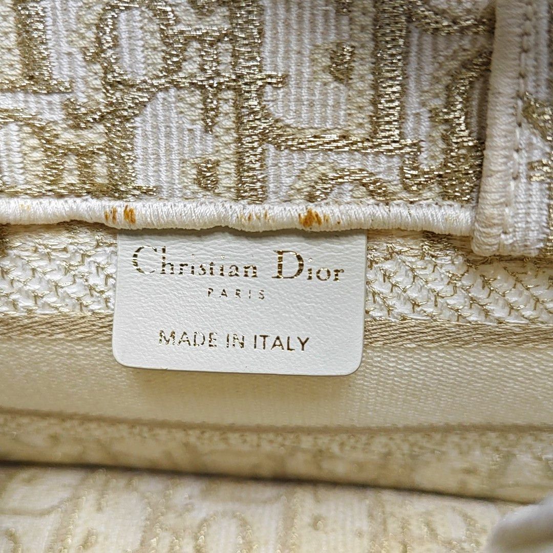 Dior Dior Embroidered Mini Book Tote Size ONE SIZE - 10 Thumbnail
