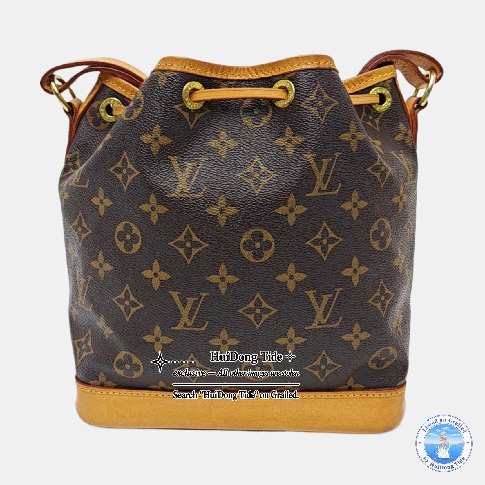 Louis Vuitton Louis Vuitton Monogram Noé BB Bucket Bag Size ONE SIZE - 4 Thumbnail
