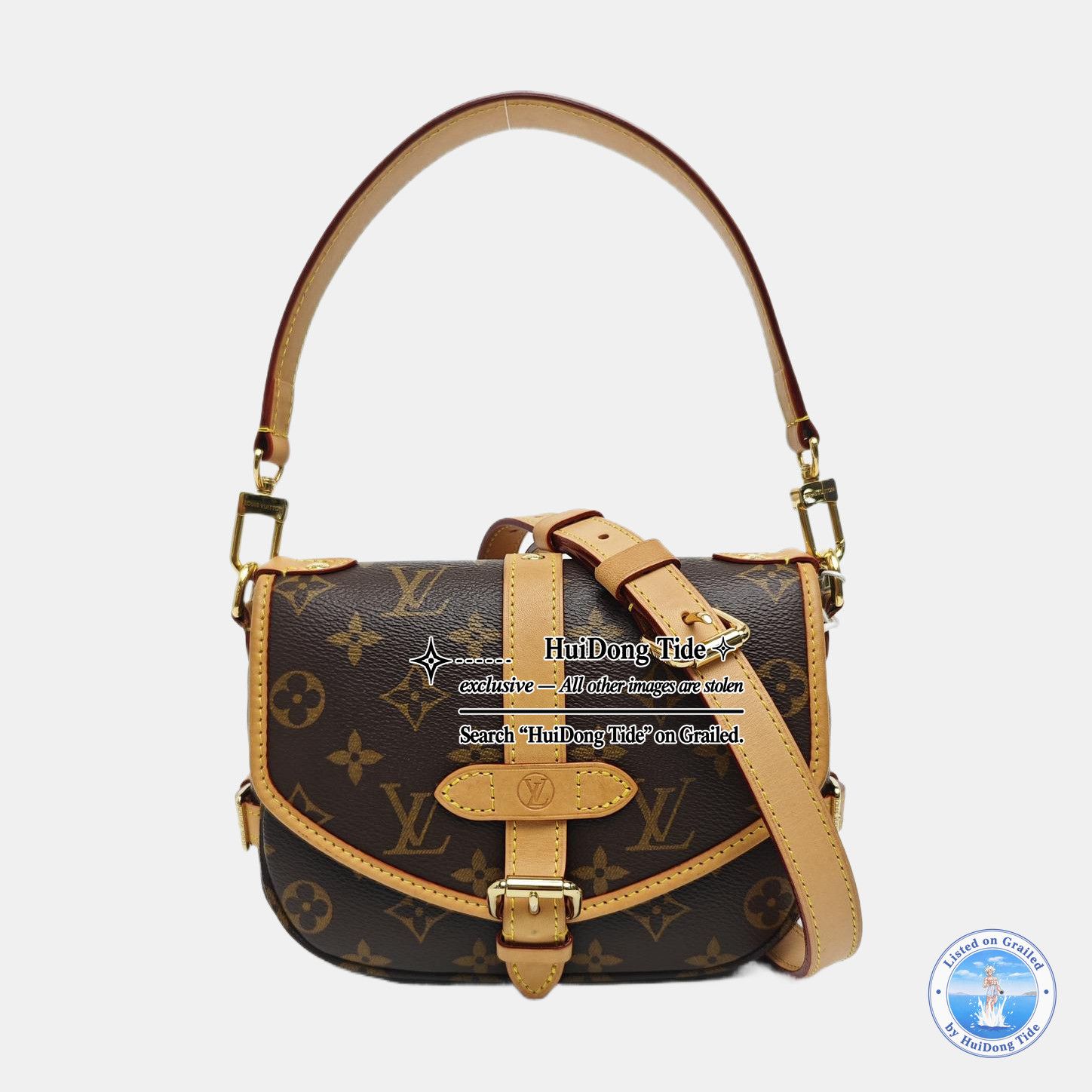 Louis Vuitton Louis Vuitton Saumur BB Monogram Coated Canvas Bag Size ONE SIZE - 8 Thumbnail