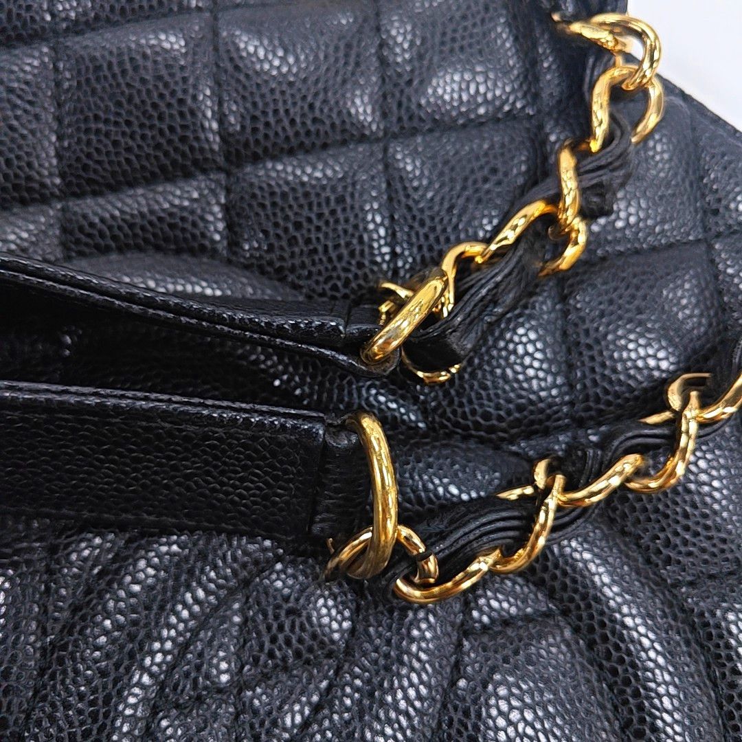 Chanel CHANEL GST Grand Shopping Tote Caviar Leather Size OS Size ONE SIZE - 9 Thumbnail