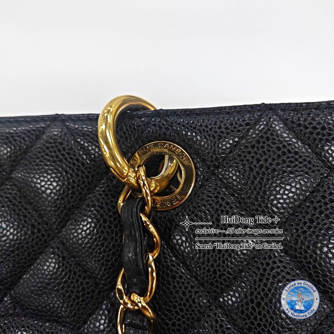 Chanel CHANEL GST Grand Shopping Tote Caviar Leather Size OS Size ONE SIZE - 7 Thumbnail