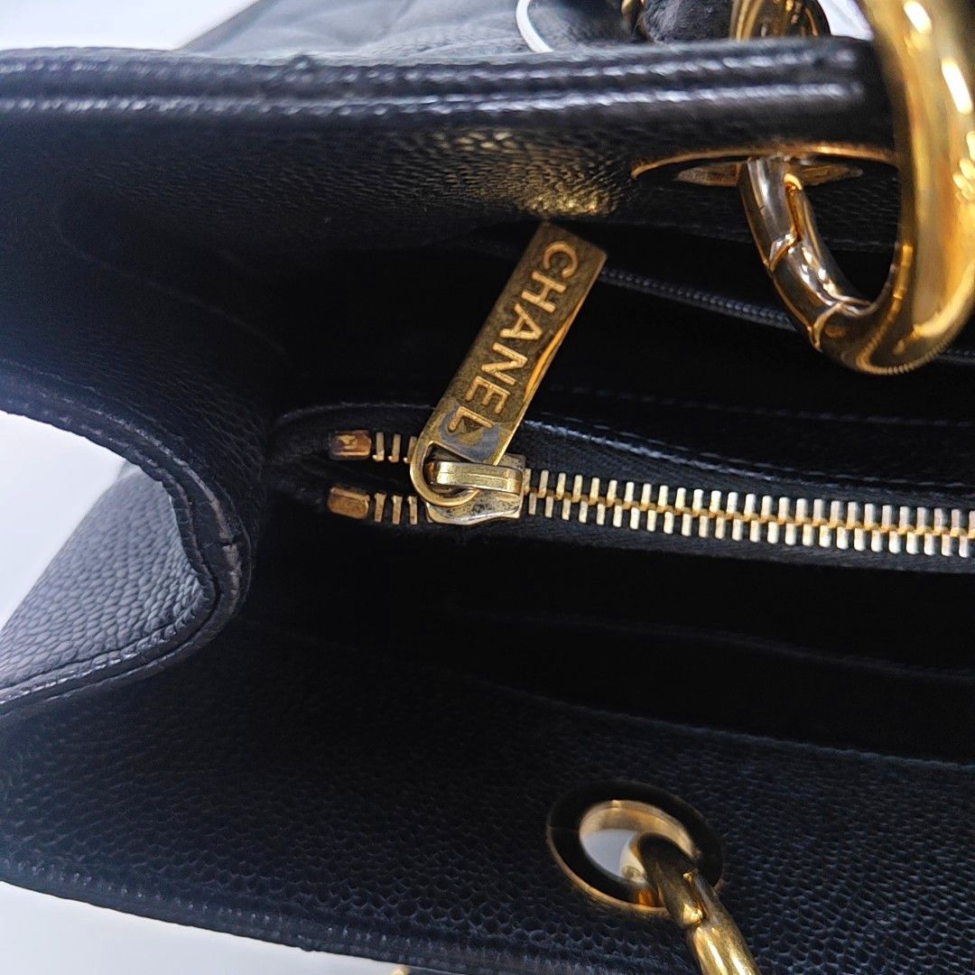 Chanel CHANEL GST Grand Shopping Tote Caviar Leather Size OS Size ONE SIZE - 13 Thumbnail