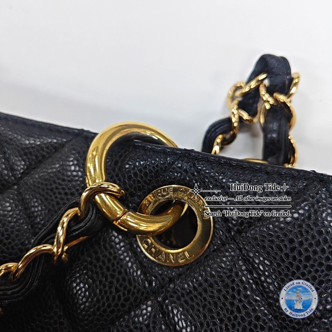 Chanel CHANEL GST Grand Shopping Tote Caviar Leather Size OS Size ONE SIZE - 8 Thumbnail