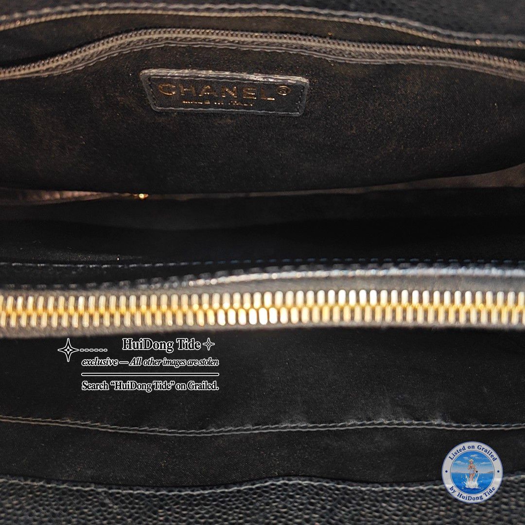 Chanel CHANEL GST Grand Shopping Tote Caviar Leather Size OS Size ONE SIZE - 6 Thumbnail