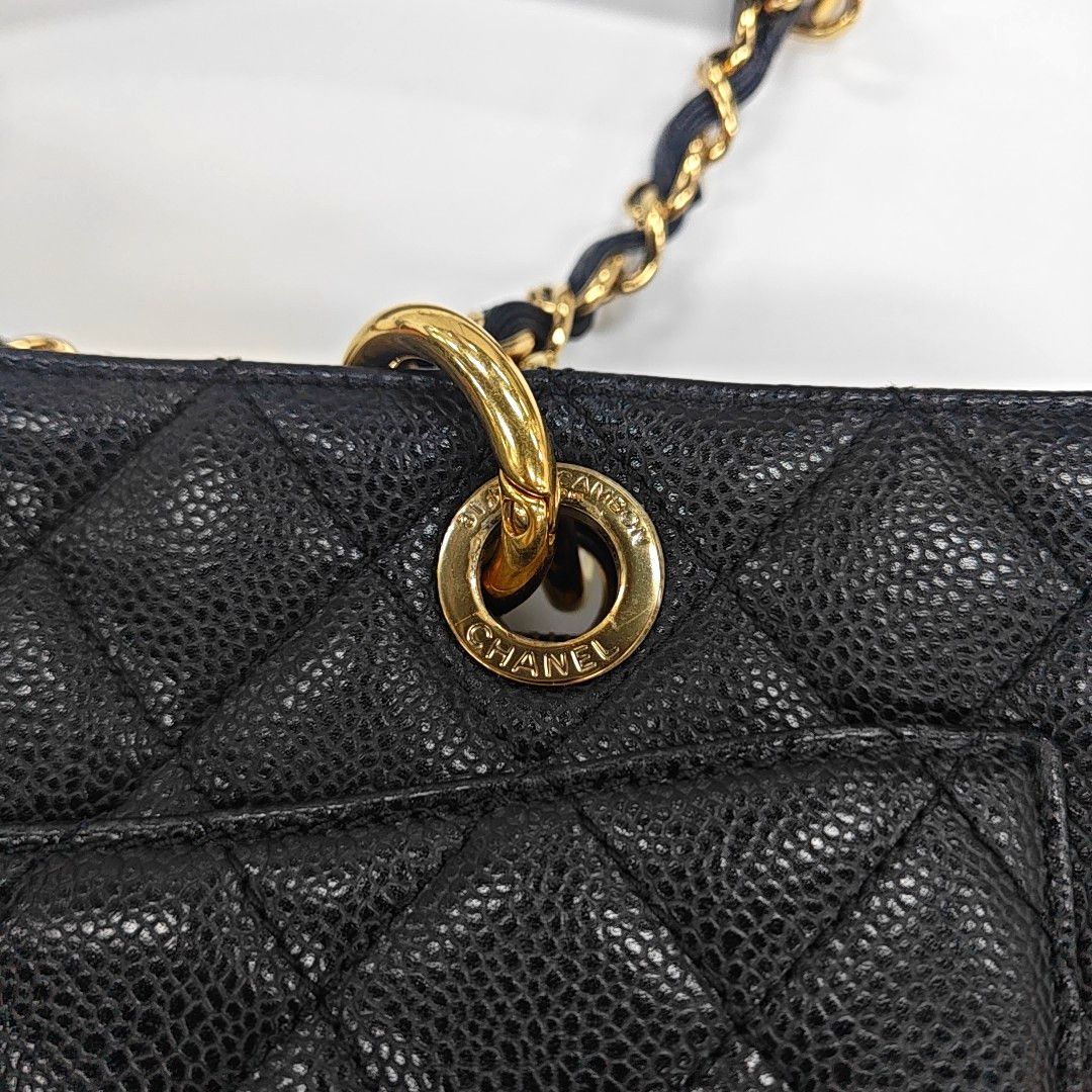 Chanel CHANEL GST Grand Shopping Tote Caviar Leather Size OS Size ONE SIZE - 10 Thumbnail