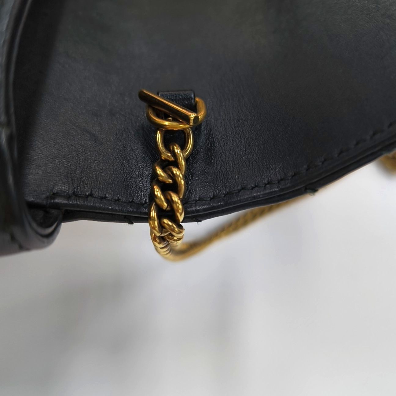 Gucci Gucci GG Marmont Black Quilted Leather Shoulder Bag Size ONE SIZE - 11 Thumbnail