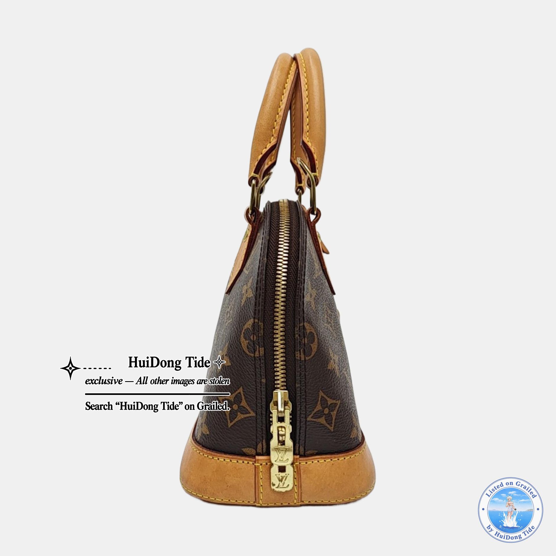 Louis Vuitton Louis Vuitton Monogram Alma BB Handbag Size OS Size ONE SIZE - 3 Thumbnail